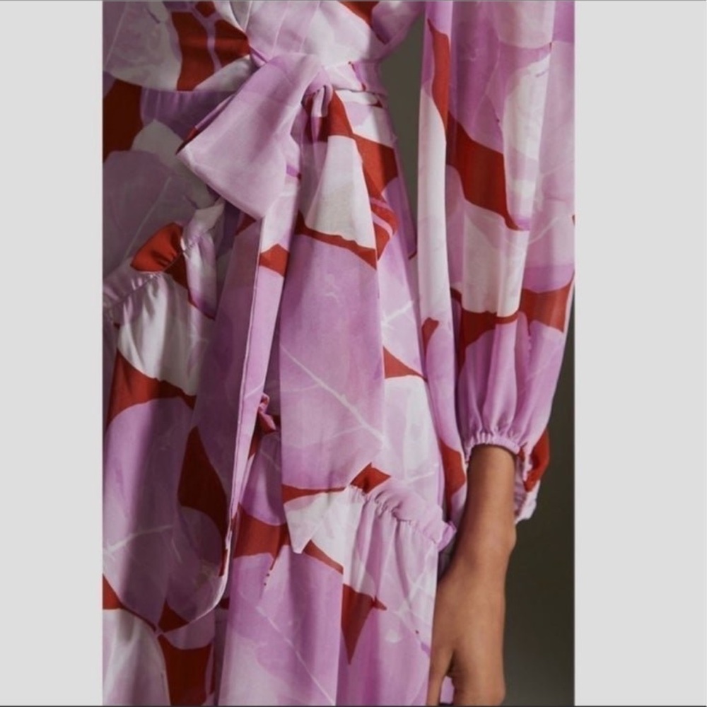 Anthropologie Wrap Dress - Picture 8 of 10